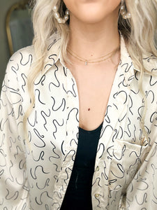 Squiggly Wiggly Top