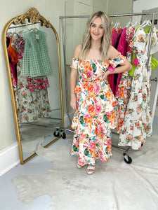 Elena Gladiola Dress
