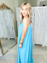 Load image into Gallery viewer, Ocean Waves Maxi Dress
