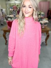 Load image into Gallery viewer, Mara Sunkissed Rose Sweater Dress
