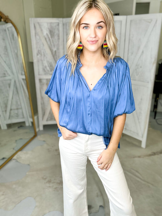 Warmer Weather Silk Top