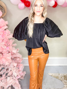 Catching Your Attention Leather Pants
