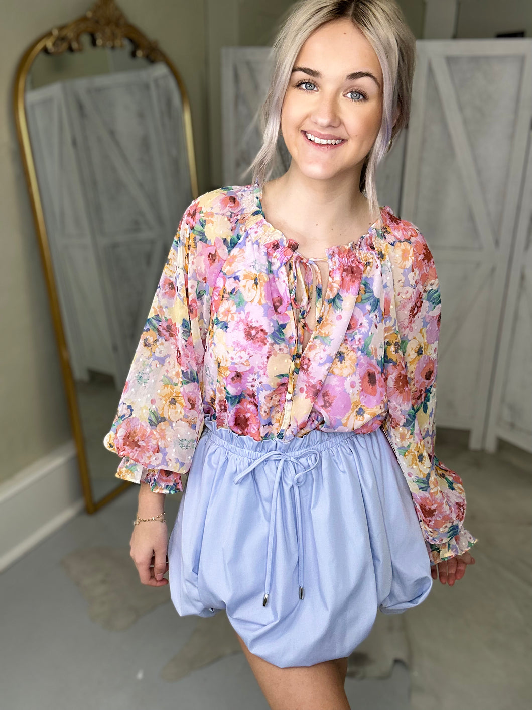 Springtime Bubble Skirt