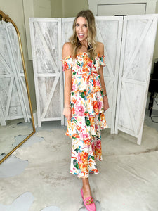 Elena Gladiola Dress