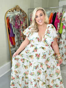 Cece Scottish Rose Dress