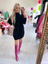 Load image into Gallery viewer, Krista Pink Metallic Crocodile Tall Boot