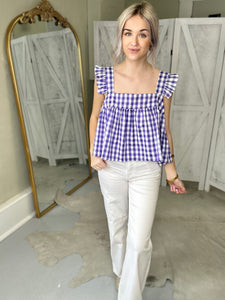 White High Rise Wide Leg Jeans