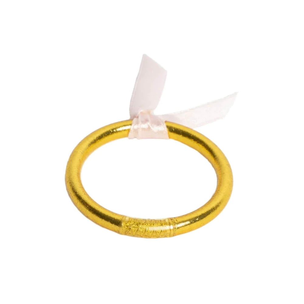 Gold BuDha Girl Baby All Season Bangle
