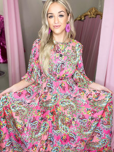 Pretty In Print Maxi Dress