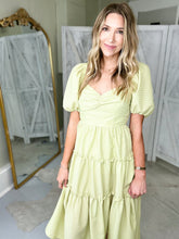 Load image into Gallery viewer, Pretty in Sage Dress