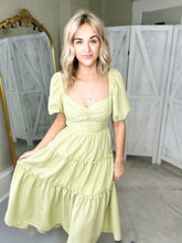 Load image into Gallery viewer, Pretty in Sage Dress