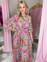 Load image into Gallery viewer, Pretty In Print Maxi Dress