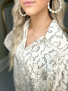 Squiggly Wiggly Top
