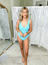 Load image into Gallery viewer, Bondi Turquoise One Piece Swim