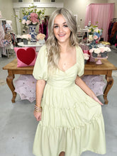 Load image into Gallery viewer, Pretty in Sage Dress