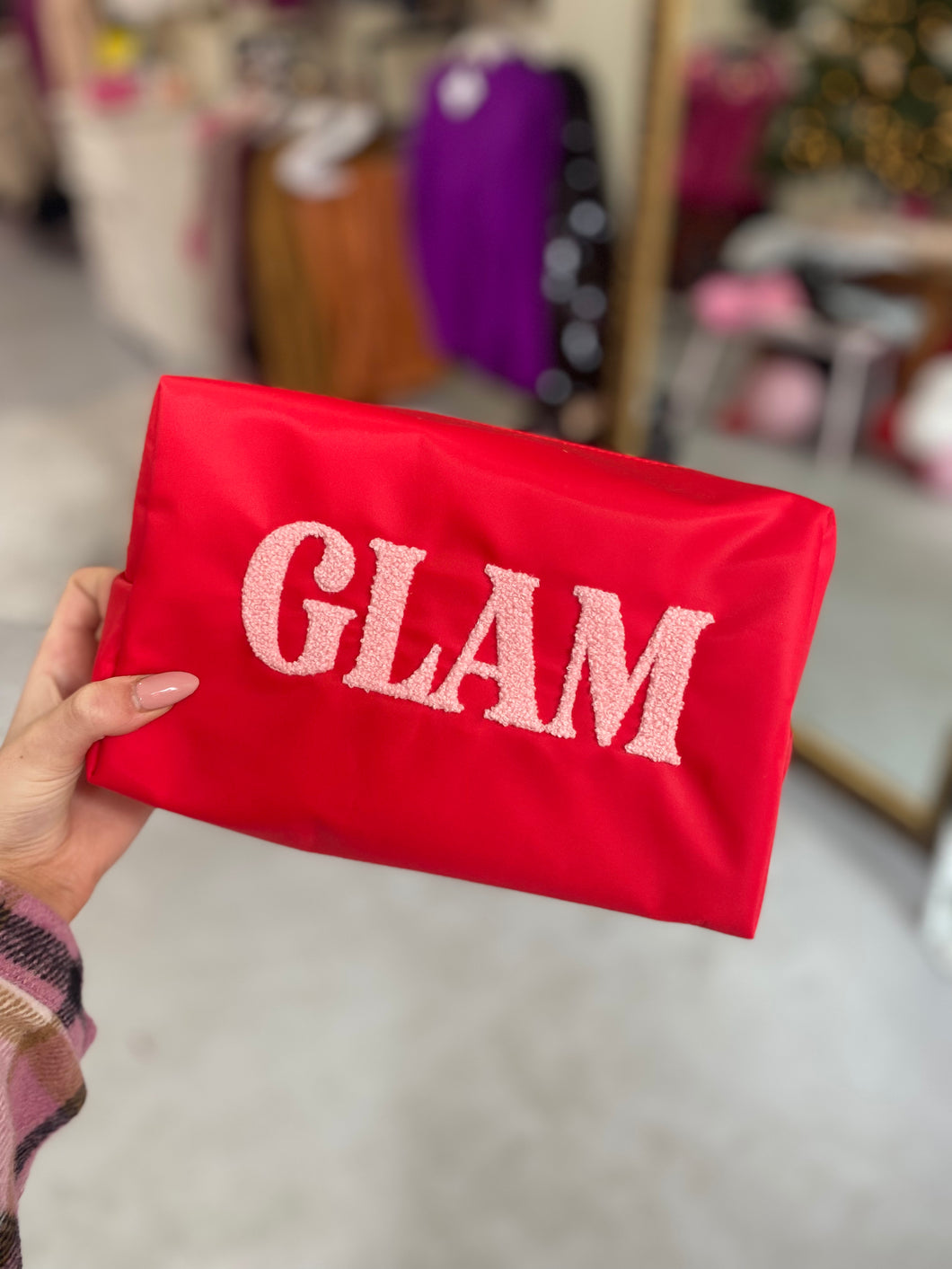 Red GLAM Bag