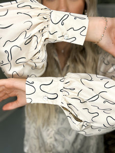 Squiggly Wiggly Top