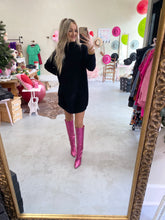 Load image into Gallery viewer, Krista Pink Metallic Crocodile Tall Boot