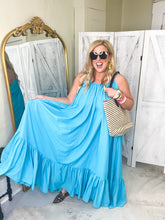 Load image into Gallery viewer, Ocean Waves Maxi Dress