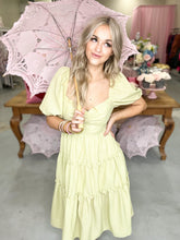 Load image into Gallery viewer, Pretty in Sage Dress