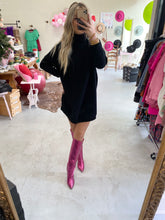 Load image into Gallery viewer, Krista Pink Metallic Crocodile Tall Boot
