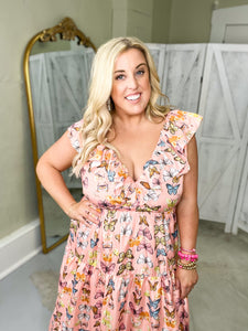 Crawford Flutter Dress
