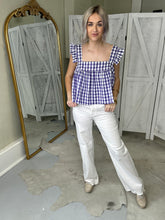 Load image into Gallery viewer, White High Rise Wide Leg Jeans