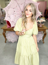 Load image into Gallery viewer, Pretty in Sage Dress