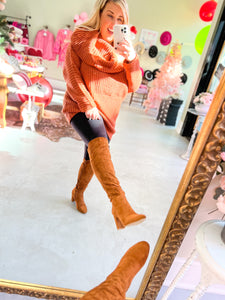 Over The Knee & Through The Holidays Boot