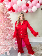 Load image into Gallery viewer, Danica Feathers Pajama Pant Set
