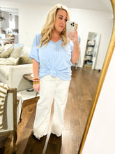 Load image into Gallery viewer, White High Rise Wide Leg Jeans