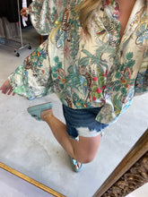 Load image into Gallery viewer, High Rise Distressed Denim Shorts