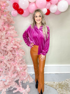Catching Your Attention Leather Pants
