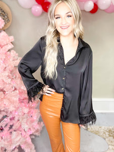 Catching Your Attention Leather Pants