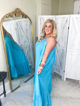 Load image into Gallery viewer, Ocean Waves Maxi Dress