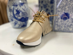 Peps Gold Fringe Sneakers